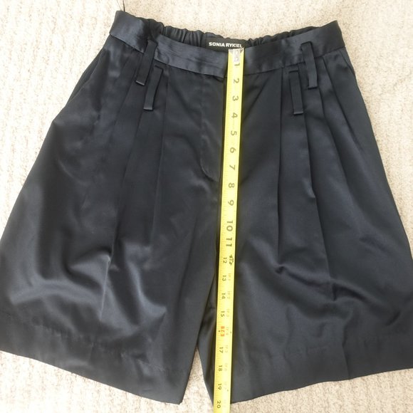 SONIA RYKIEL DARK NAVY BLUE SHORTS Size 38 - Picture 14 of 16